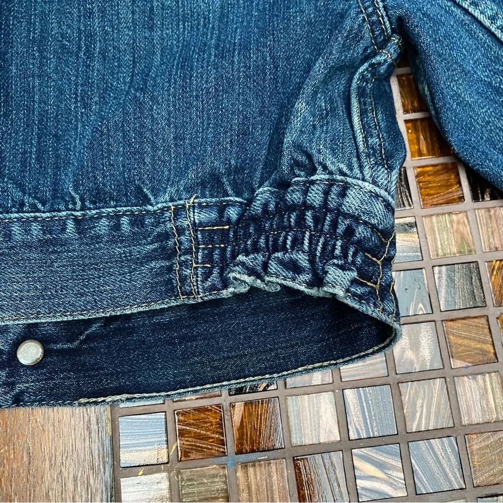 Ralph Lauren Denim Distressed Girls Jacket